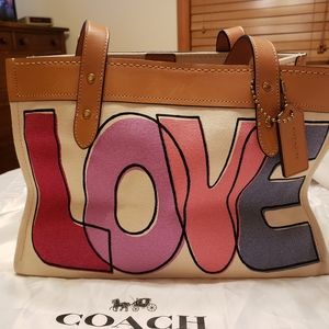 Coach LOVE Tote